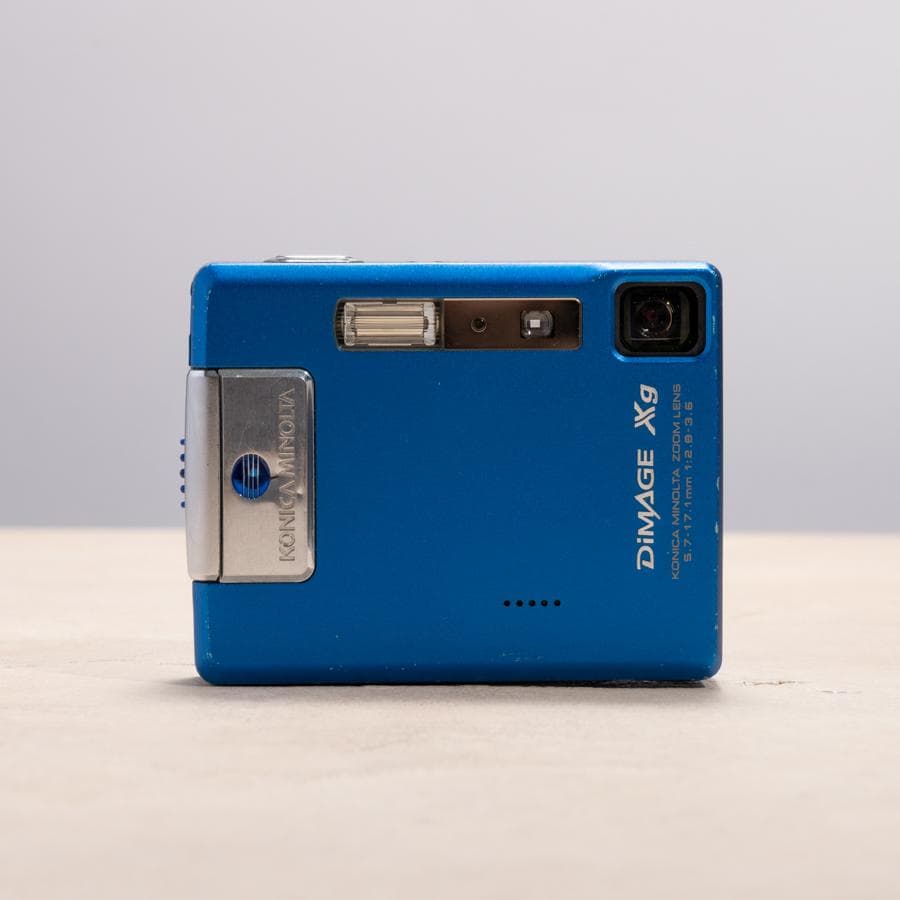 【スマホ転送OK】MINOLTA DIMAGE Xg ブルー 動作確認済み