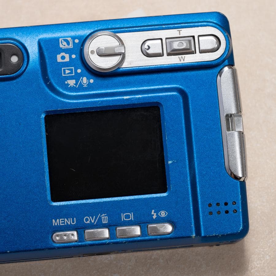 【スマホ転送OK】MINOLTA DIMAGE Xg ブルー 動作確認済み