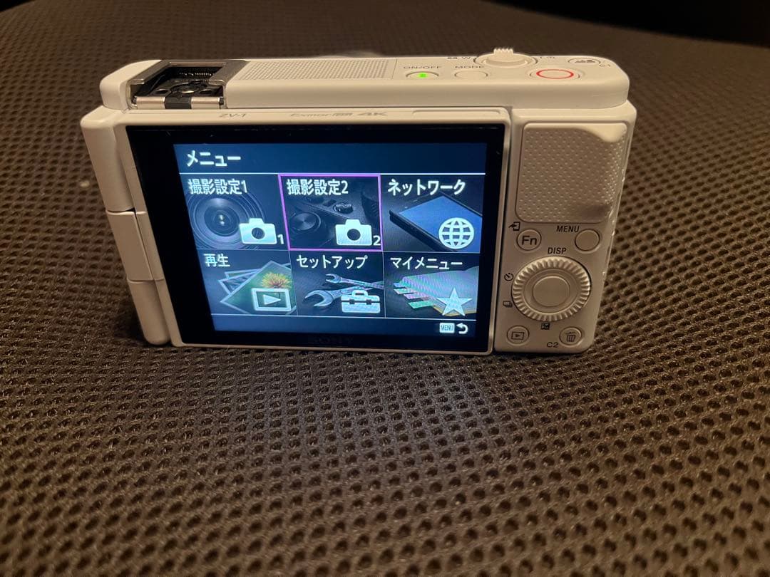 SONY VLOGCAM ZV-1G シューティンググリップキット ホワイト