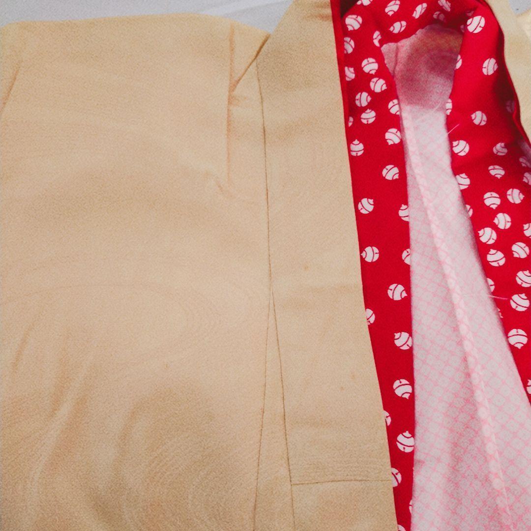 七五三 7歳 女の子 セット 未使用 正絹 鶴 流水 0704