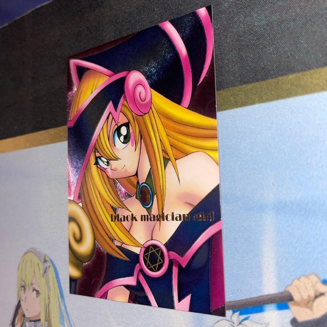 遊戯王　ブラックマジシャンガール DDM ダンジョンダイス　 ピンク背景