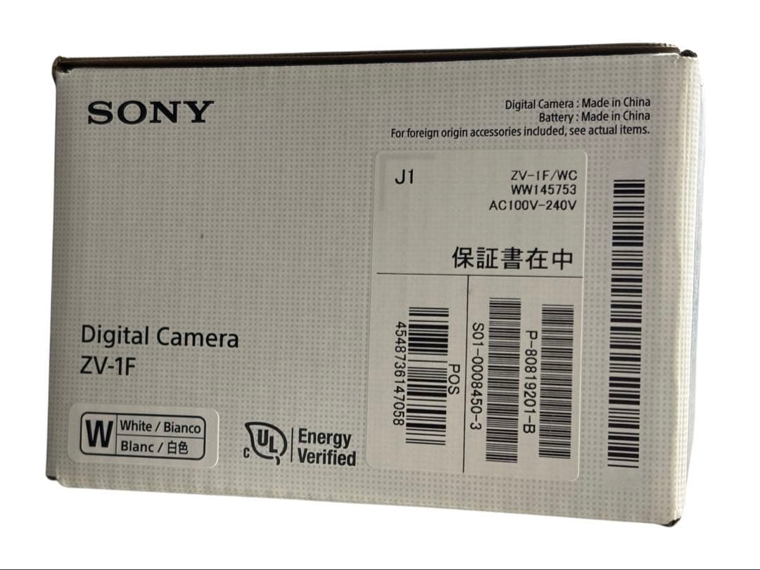 SONY VLOGCAM ZV-1F 動作確認済み YouTube Vlog