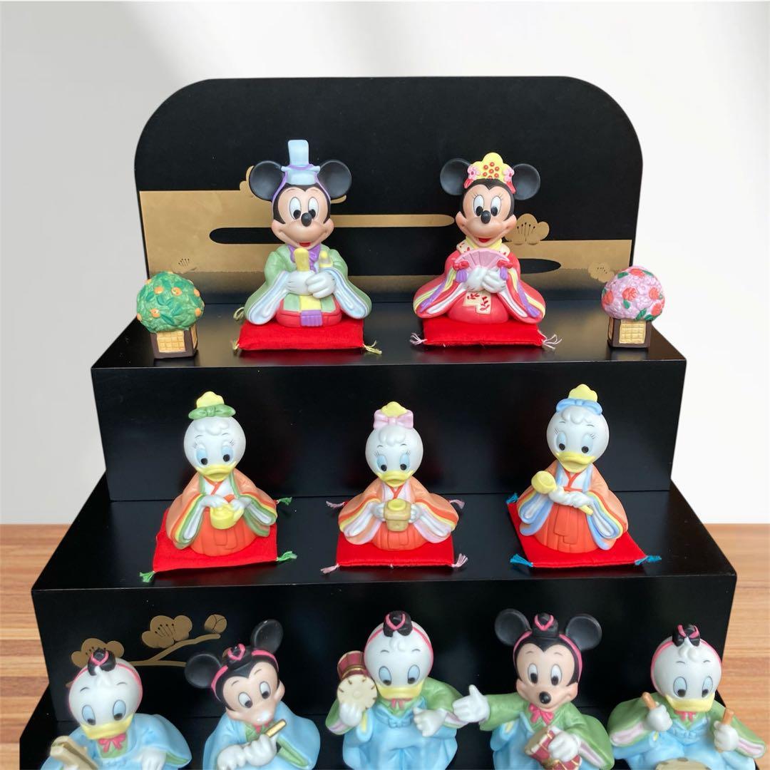 【希少・美品】ディズニー 雛人形 五段飾り 箱付き