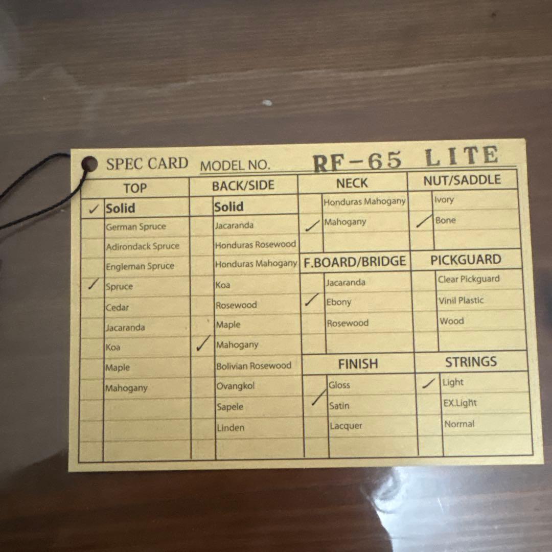 K.yairi RF-65LITE L.R.Baggs anthem付き