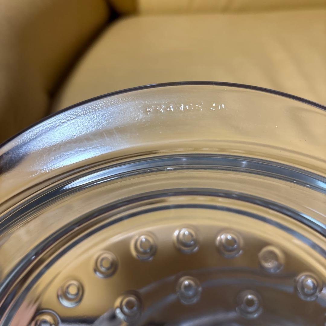 未使用フランス製リュミナルクガラス製蒸し器2段、説明書レシピ付