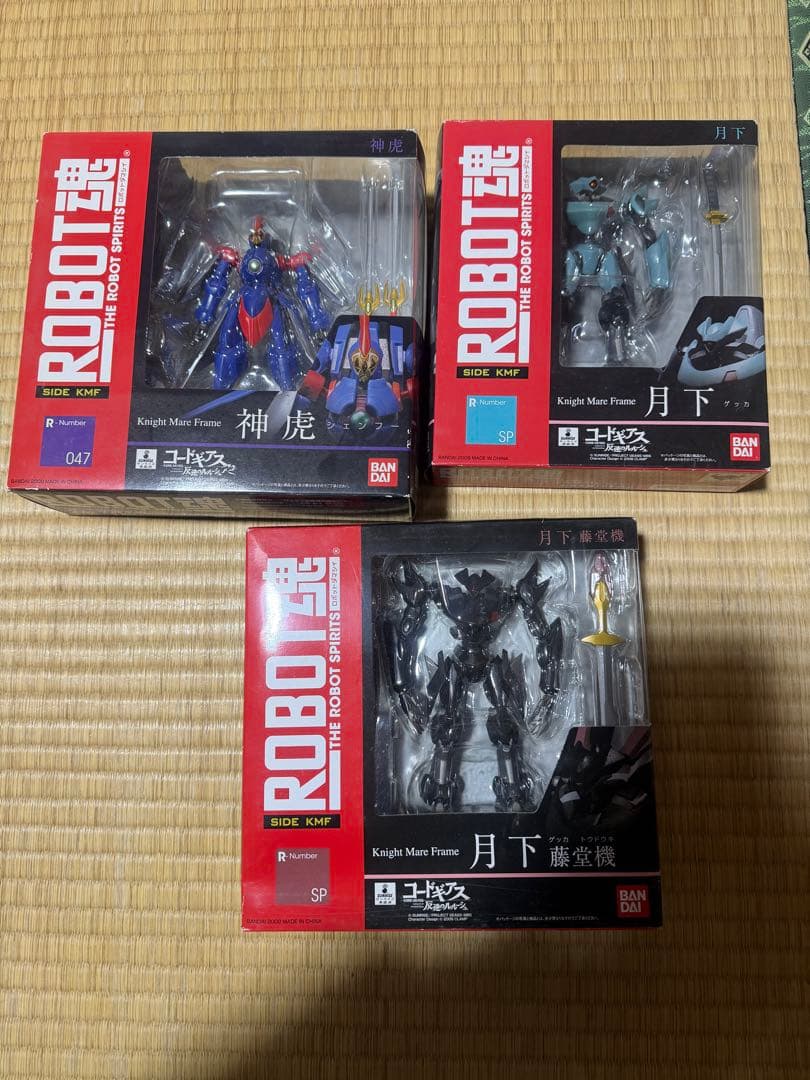 コードギアス IN ACTION!! OFFSHOOT robot魂　15点