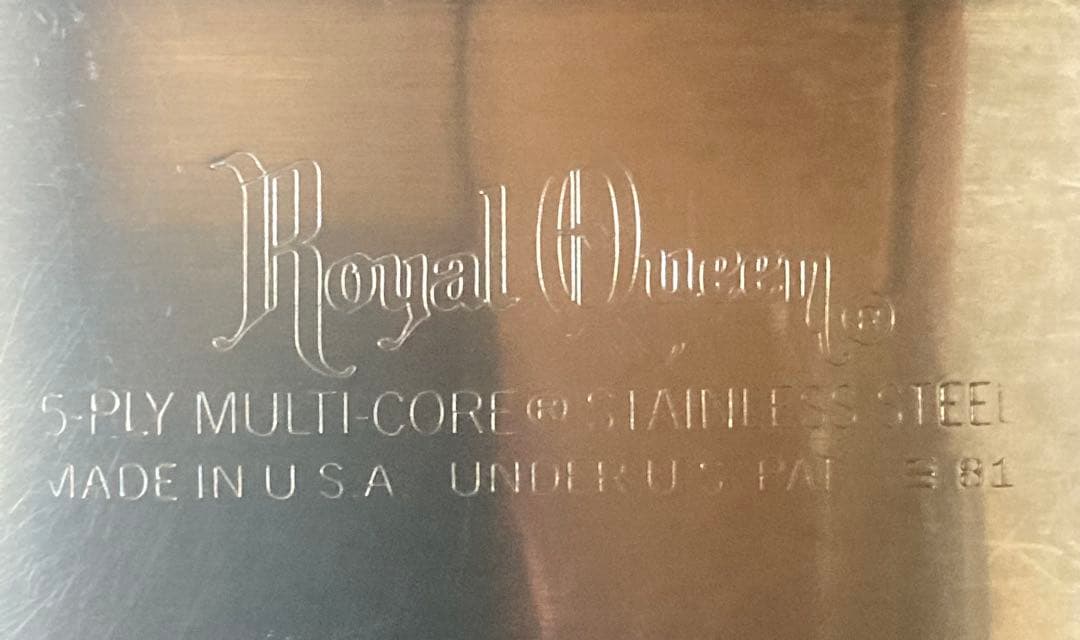  Queen ロイヤルクイーン made in USA 両手鍋