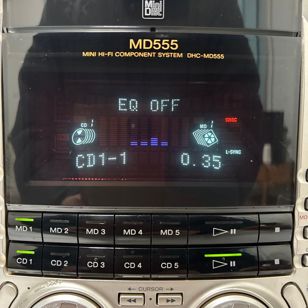 sony ソニー hcd-md555 コンポシステム