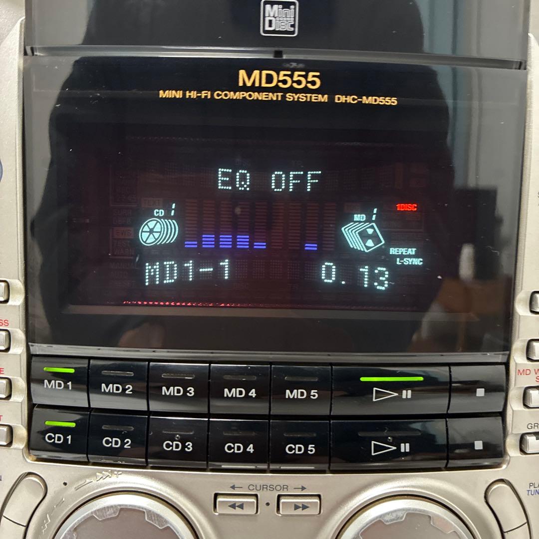sony ソニー hcd-md555 コンポシステム