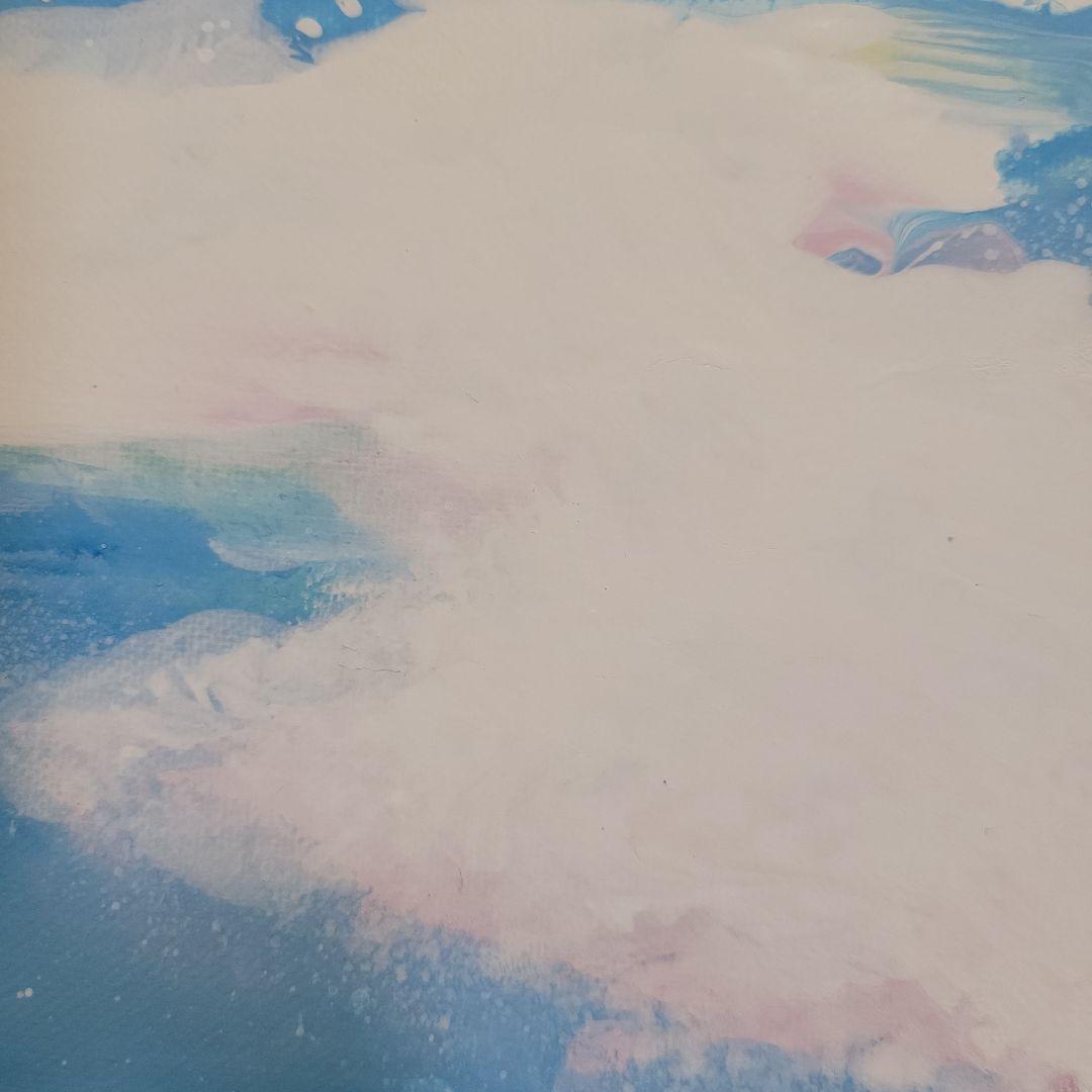 絵画　画家　作家　ワベシゲヨシ　ワベ　シゲヨシ　空　天　エデン　雲　本物