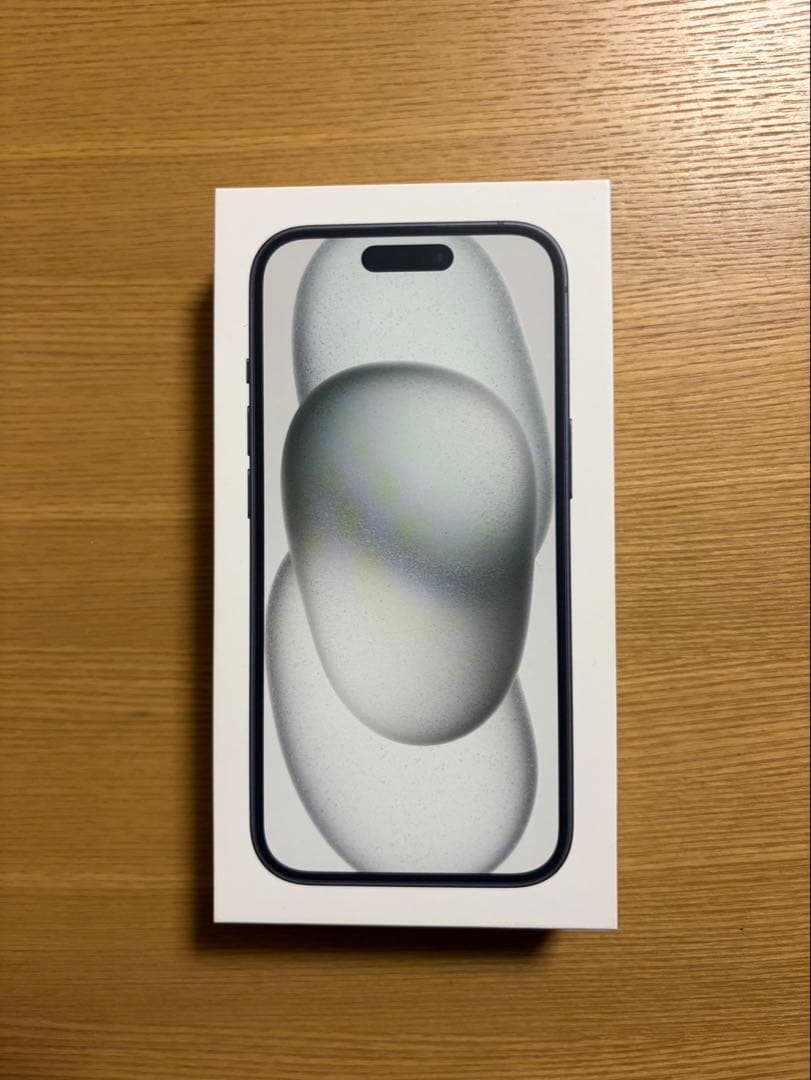 【美品】Apple iPhone 15 ブラック 本体 箱付き