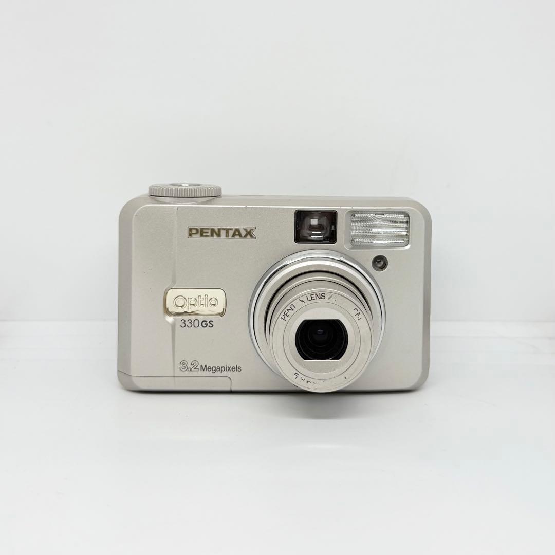 【完動品】PENTAX Optio 330GS デジタルカメラ 動作確認済み