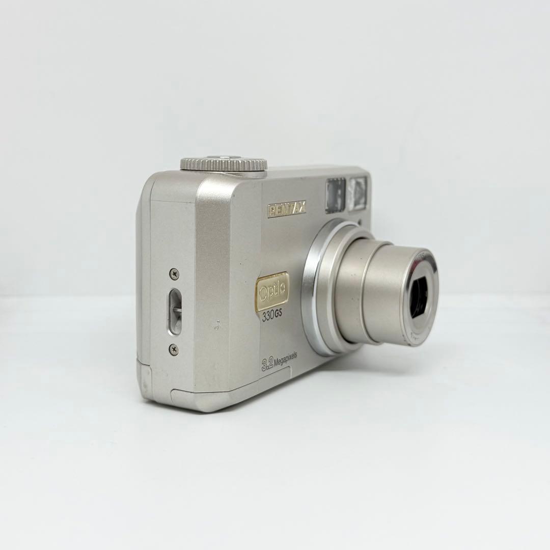 【完動品】PENTAX Optio 330GS デジタルカメラ 動作確認済み