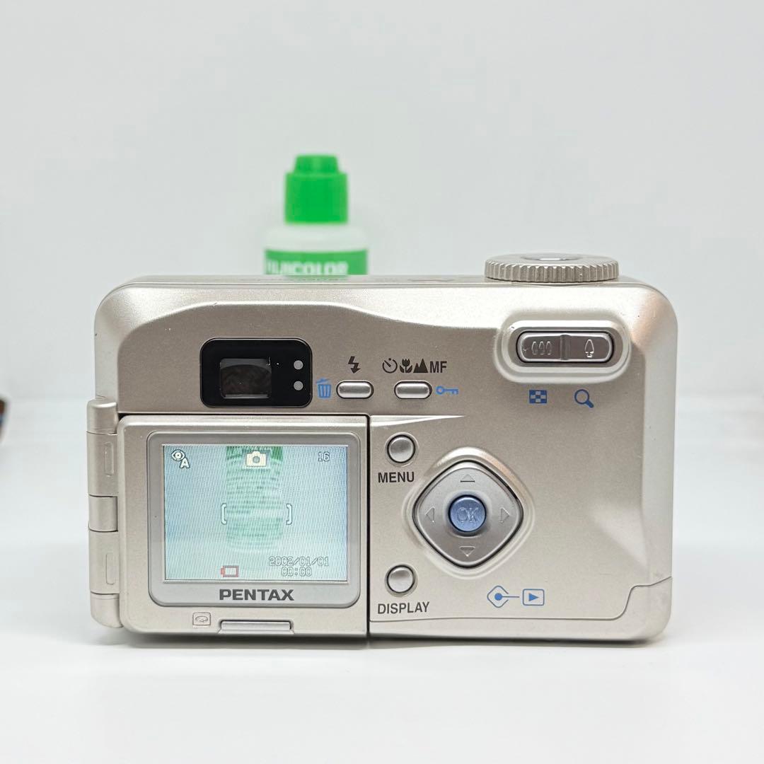 【完動品】PENTAX Optio 330GS デジタルカメラ 動作確認済み