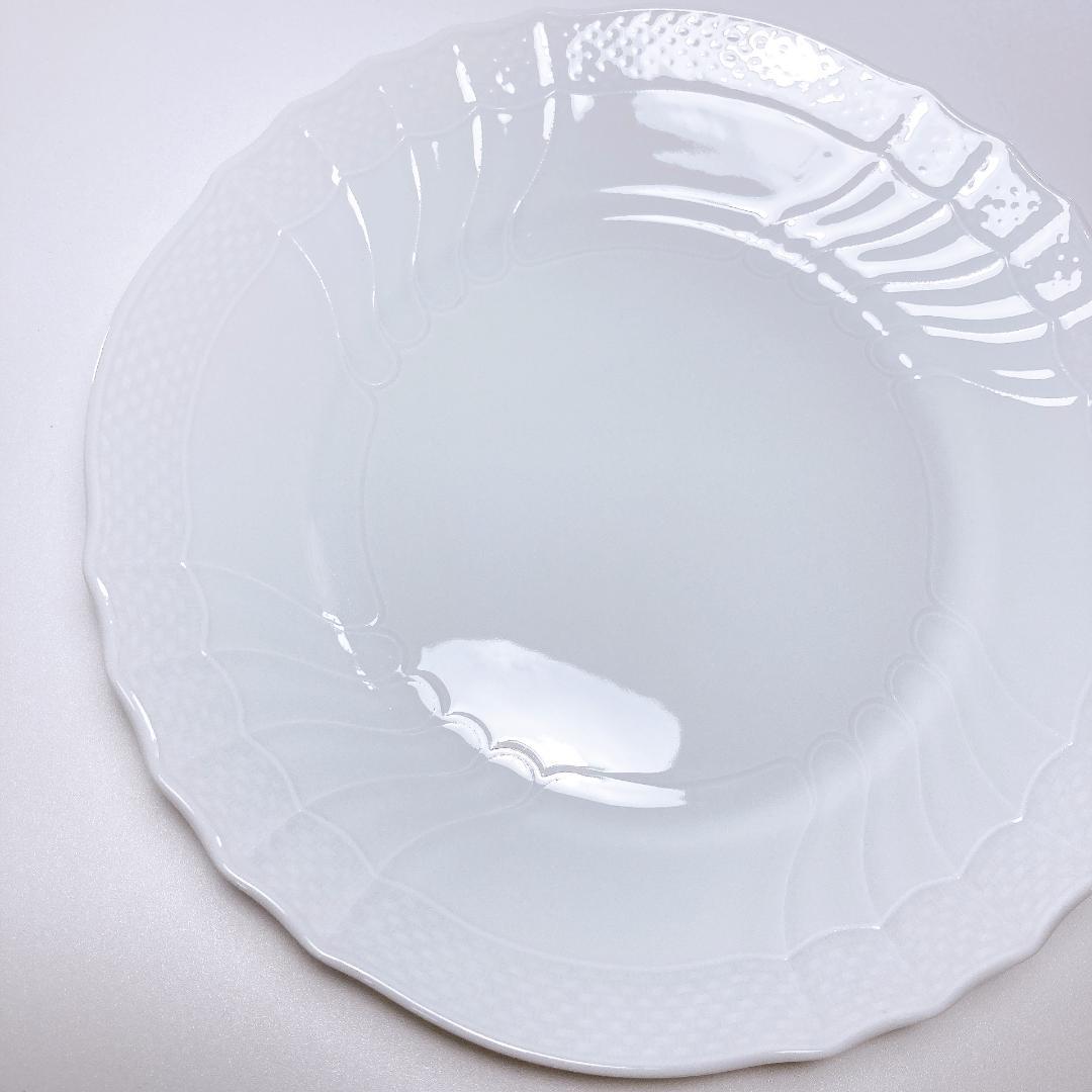 リチャードジノリ ベッキオホワイト プレート 2枚 20㎝　|2735|