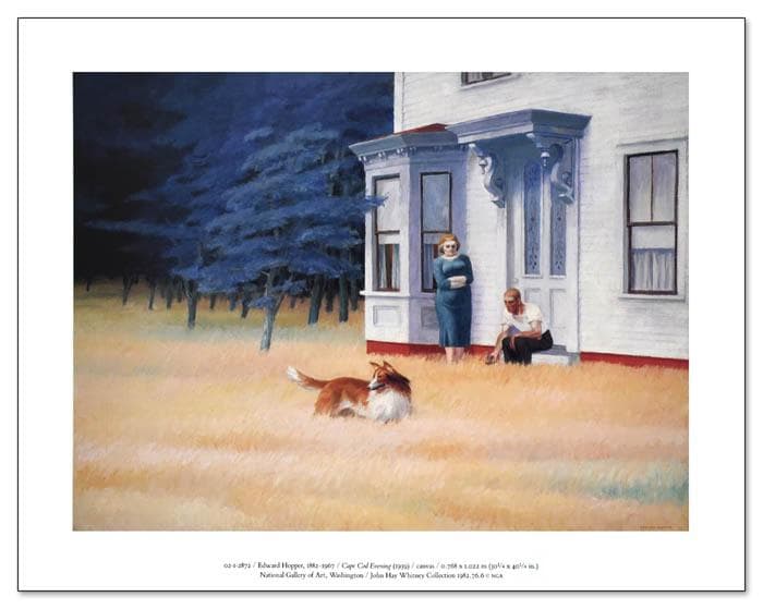 特別額装品/Cape Cod Evening 1939（エドワード ホッパー