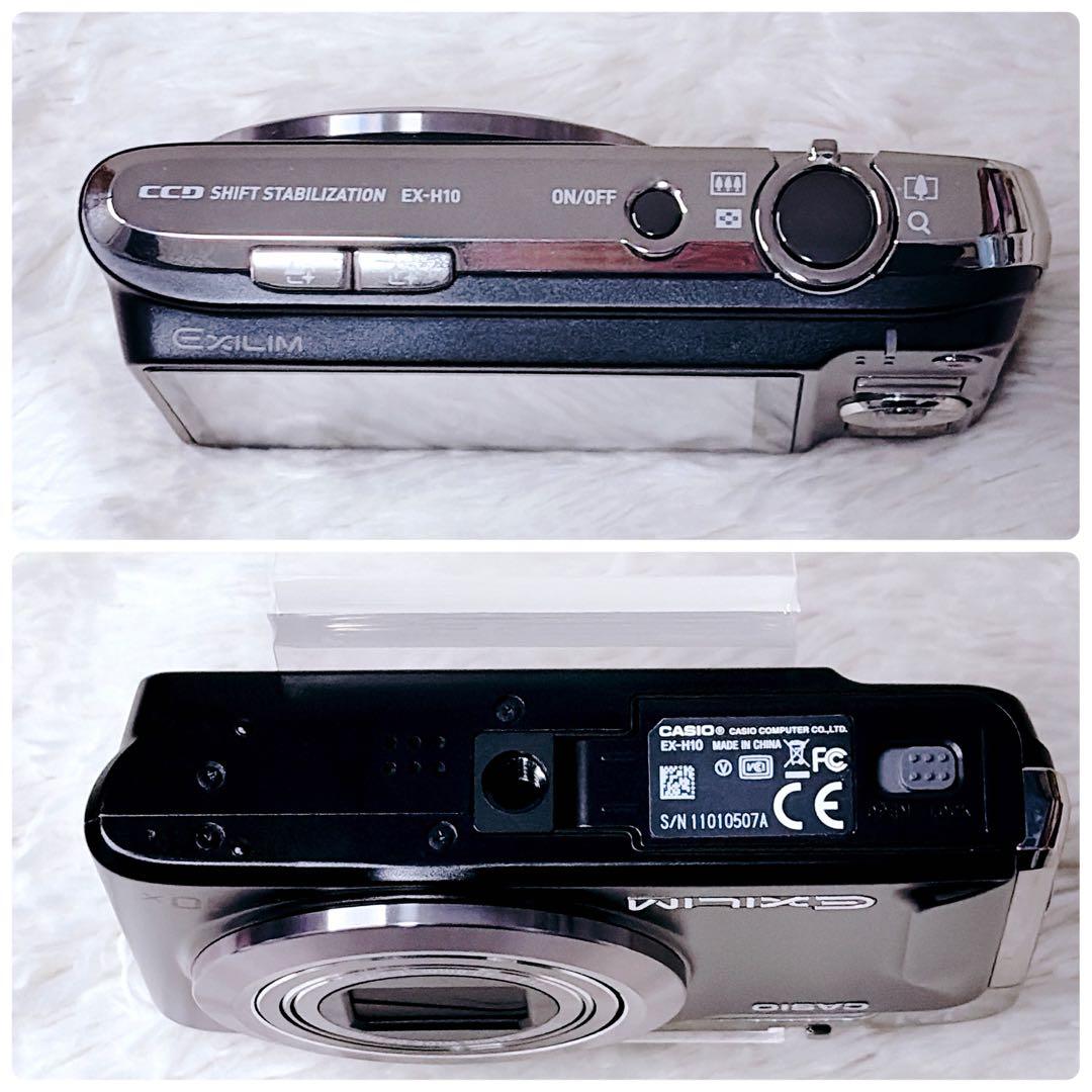 【未使用級✨】カシオ CASIO EXILIM EX-H10 オールドコンデジ