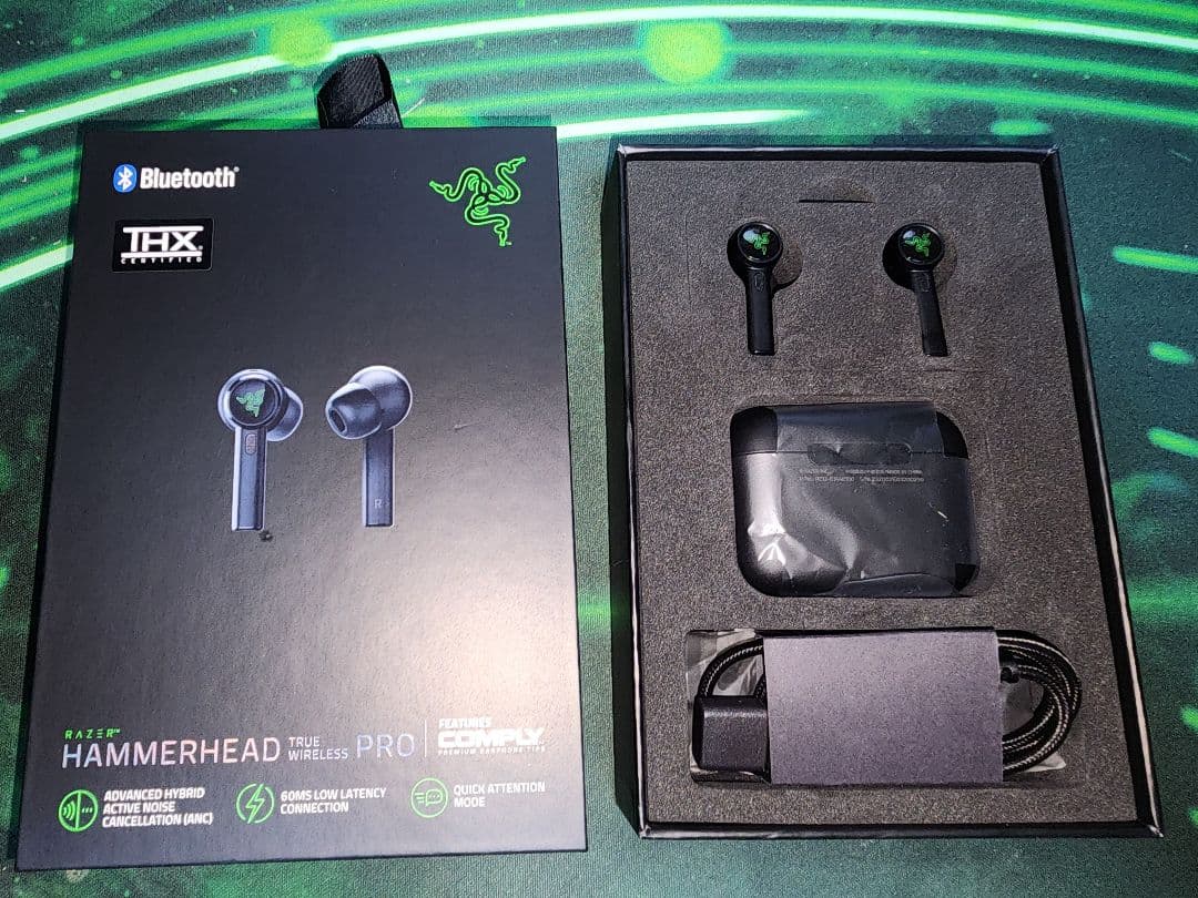 ヘッドホン Razer Hammerhead TRUE WIRELESS PRO