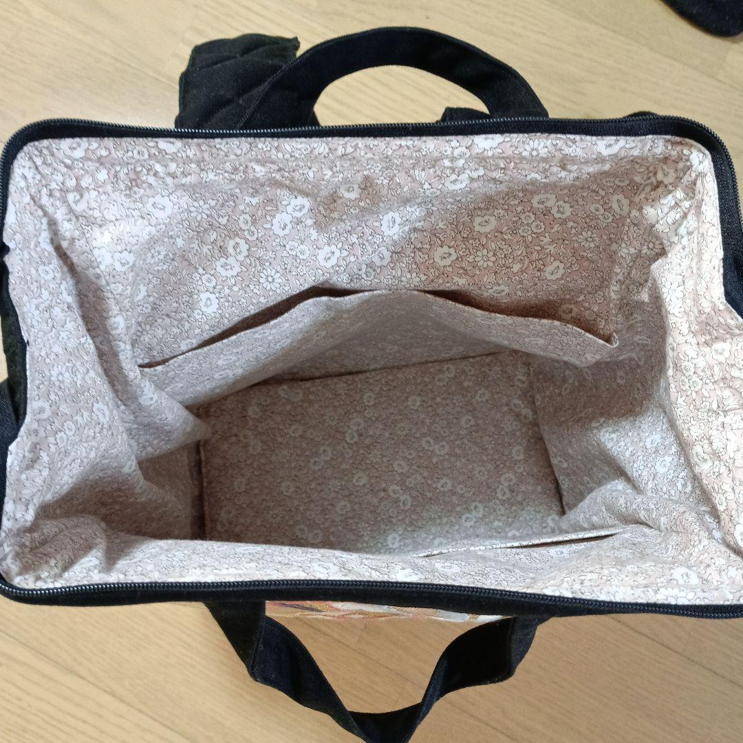 536　帯リメイク　リュック　ワイヤーリュック　バックパック　帯地　ハンドメイド
