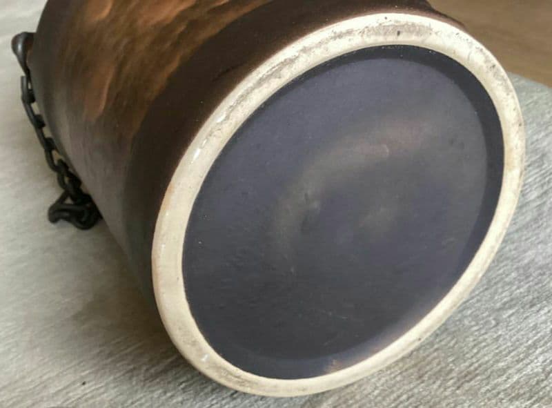 傘立て 庭　壺　玄関　花瓶　花器　60~70S　高さ41ドイツ　ミルク缶 陶器