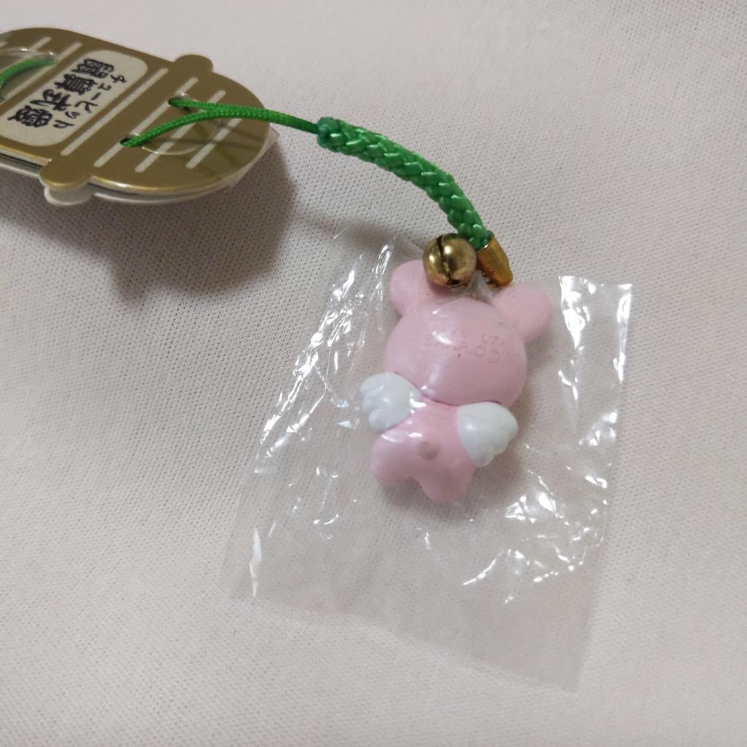 レア【ハローキティ】開運祈願根付　チューピッド　鼠算式愛　ストラップ　天使