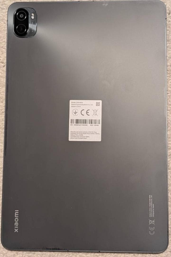 Xiaomi Pad 5 コズミックグレー 6GB/128GB 美品