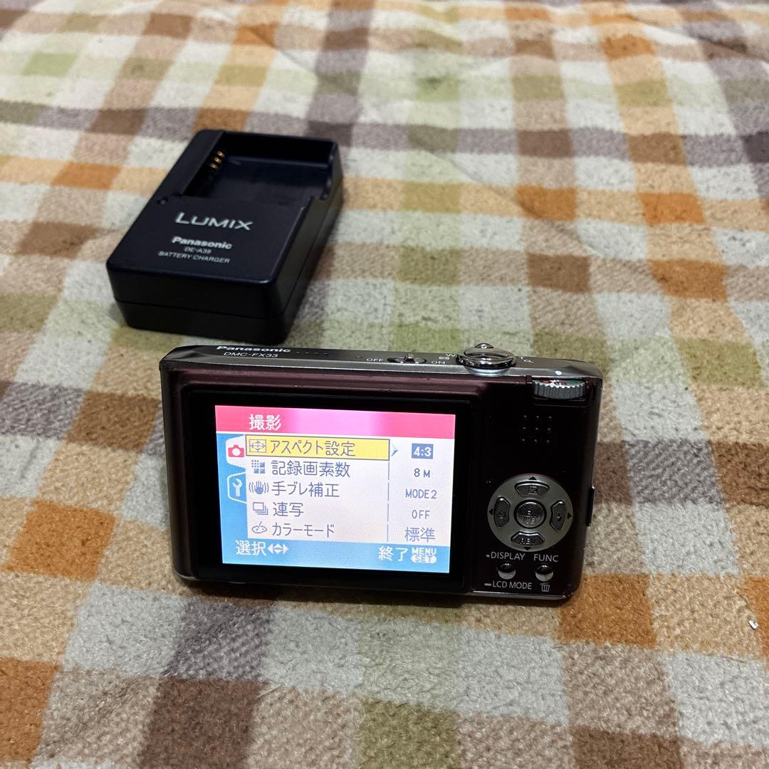 動作ok パナソニックLUMIX デジカメDMC -FX33
