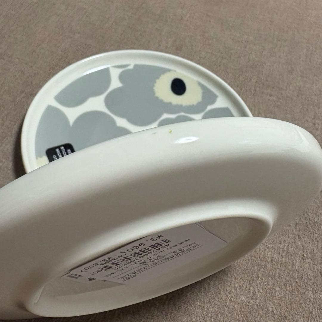 マリメッコ【marimekko】ウニッコ　プレート　Unikko　13.5㎝