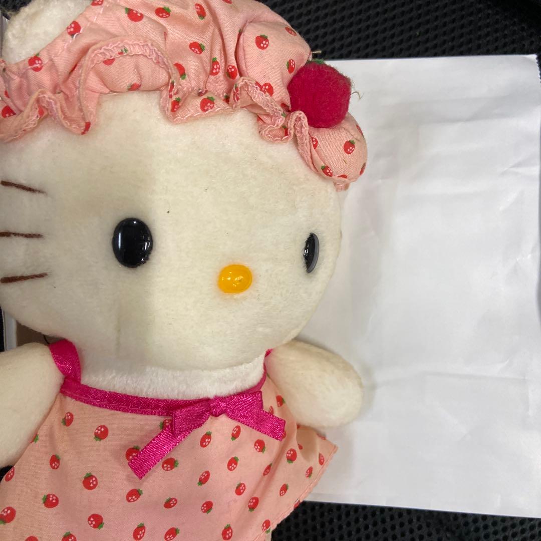 レア　ハローキティ いちごパジャマ ぬいぐるみ 2004年