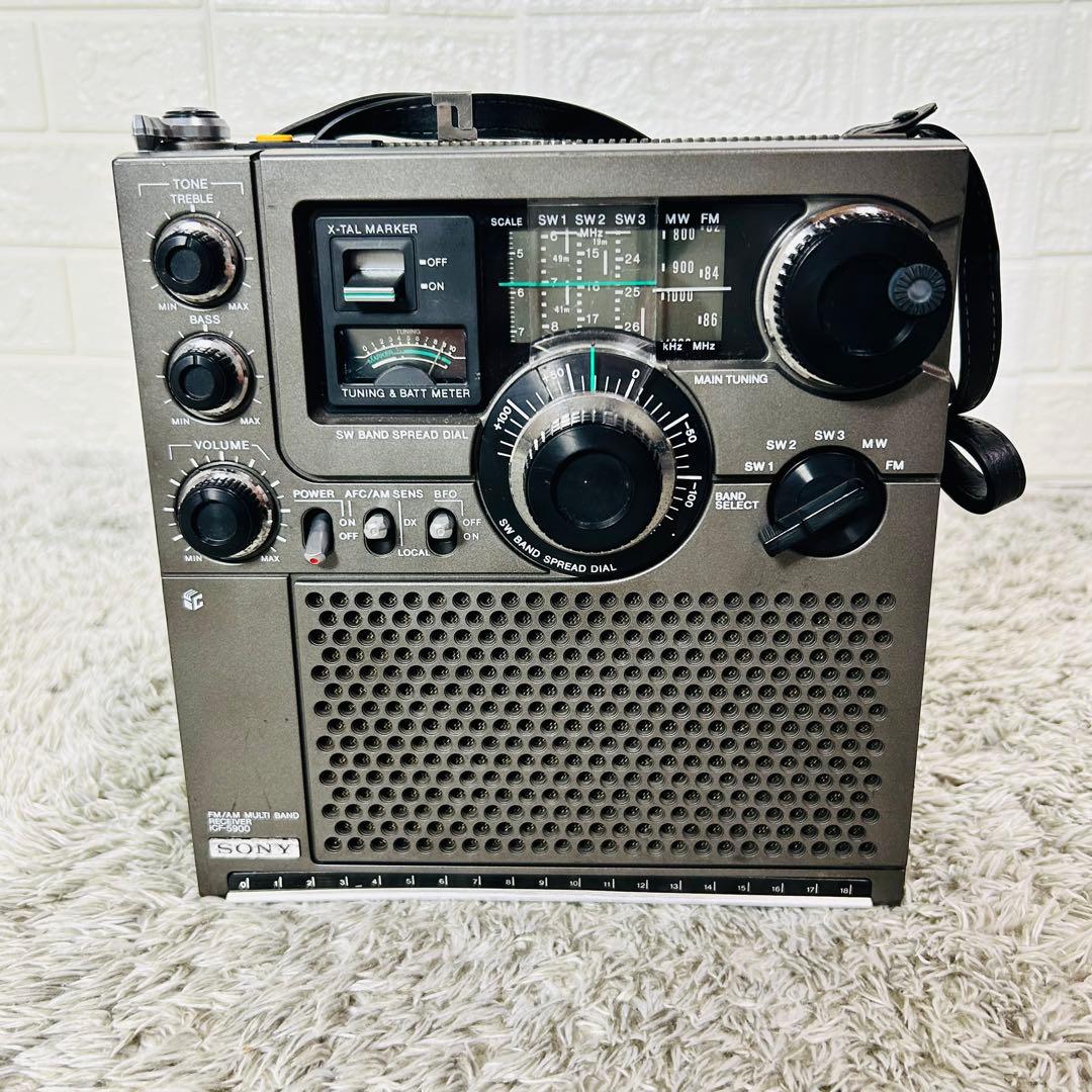 昭和の名機 ソニー ICF-5900 スカイセンサー マルチバンドレシーバー