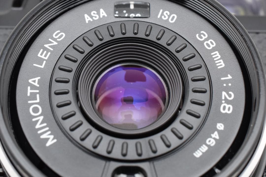 美品 MINOLTA HI-MATIC AF2-MD コンパクト フィルムカメラ