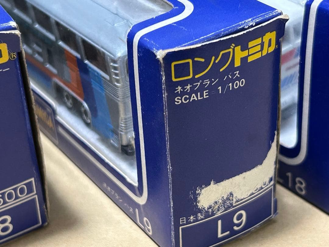 日本製 ロングトミカ ネオプランバス 5台セット L9 L18