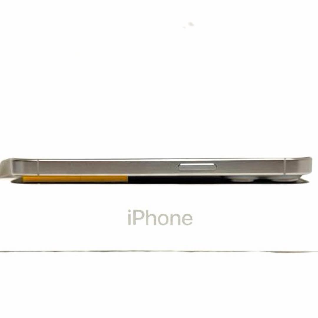【良品】iPhone15pro ホワイトチタニウム 128GB バッテリー93%