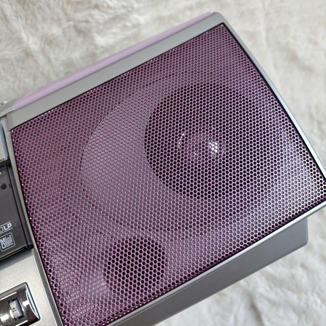 SHARP Auvi CD MD カセット ラジオ ラジカセ