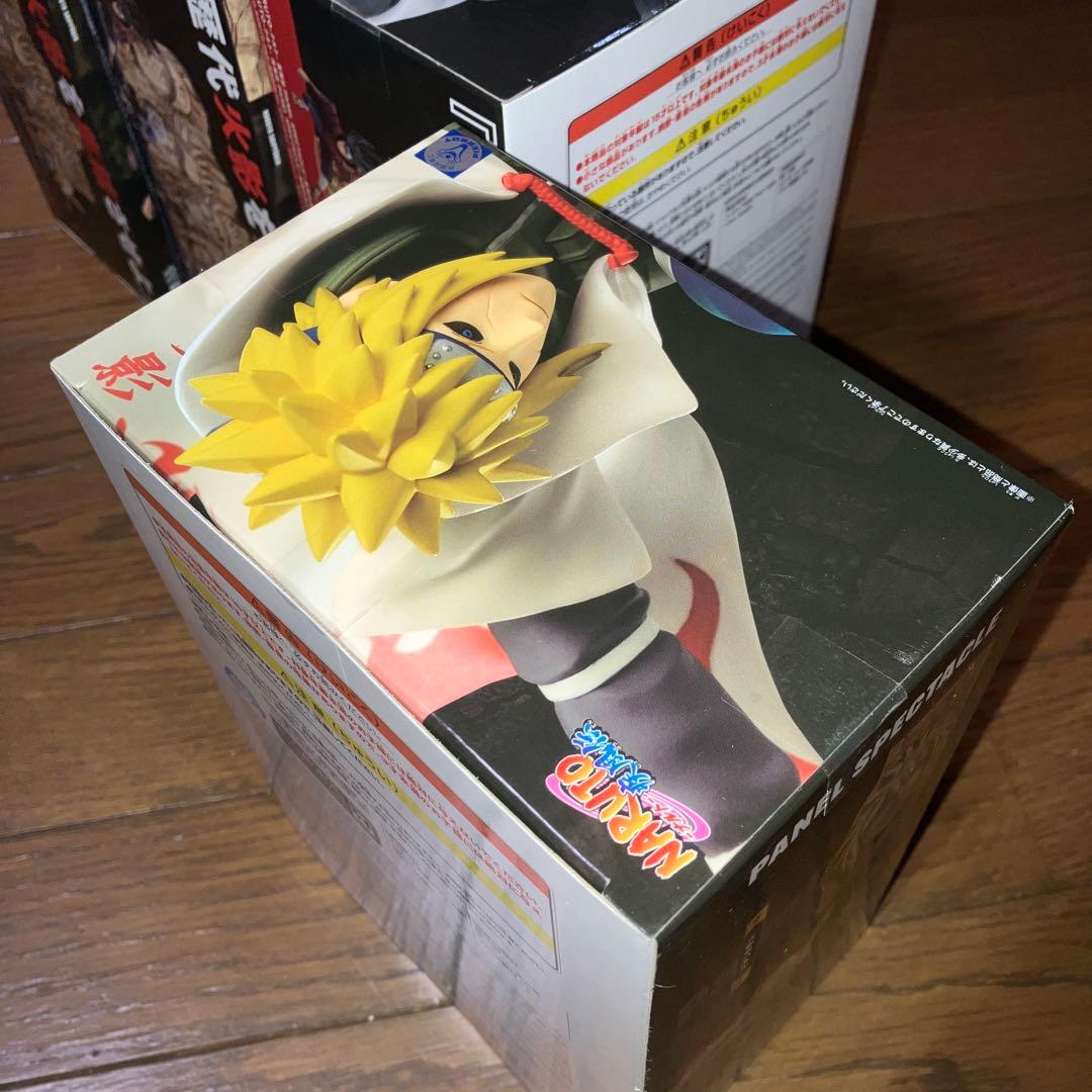 未開封　NARUTO ナルト疾風伝　最強の兵ども 火影フィギュア4体　まとめ売り