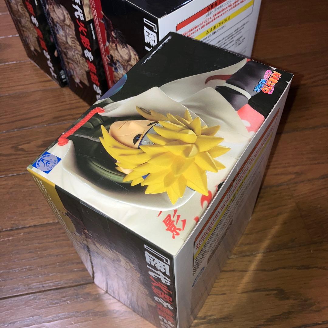 未開封　NARUTO ナルト疾風伝　最強の兵ども 火影フィギュア4体　まとめ売り