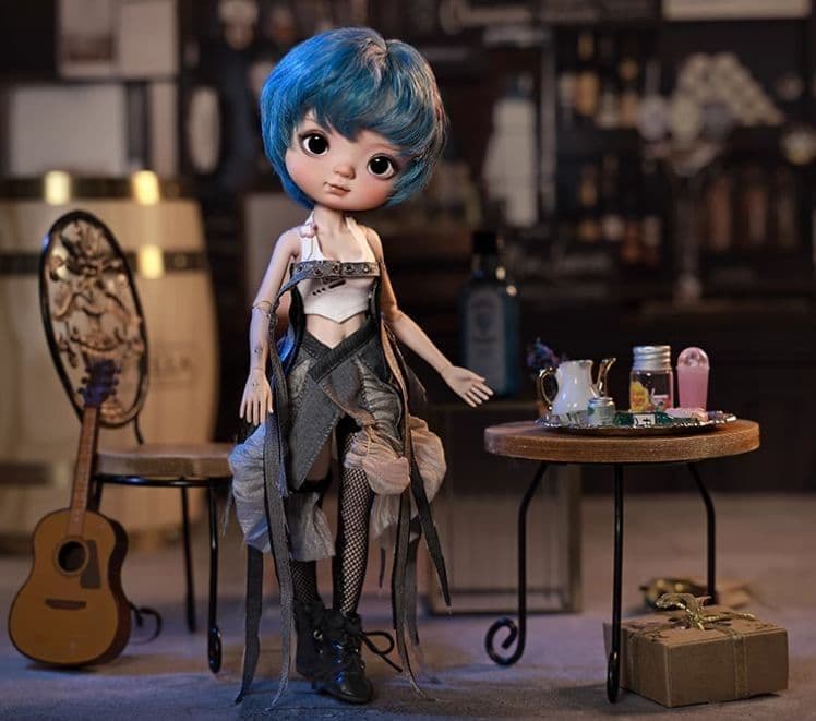 AX934 BJD 1/6 ドール本体 Rosa 球体関節人形 ハンドメイド