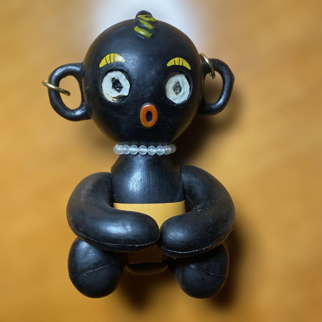 中嶋製作所 ダッコちゃん人形 昭和レトロ　ソフビ　亀マーク