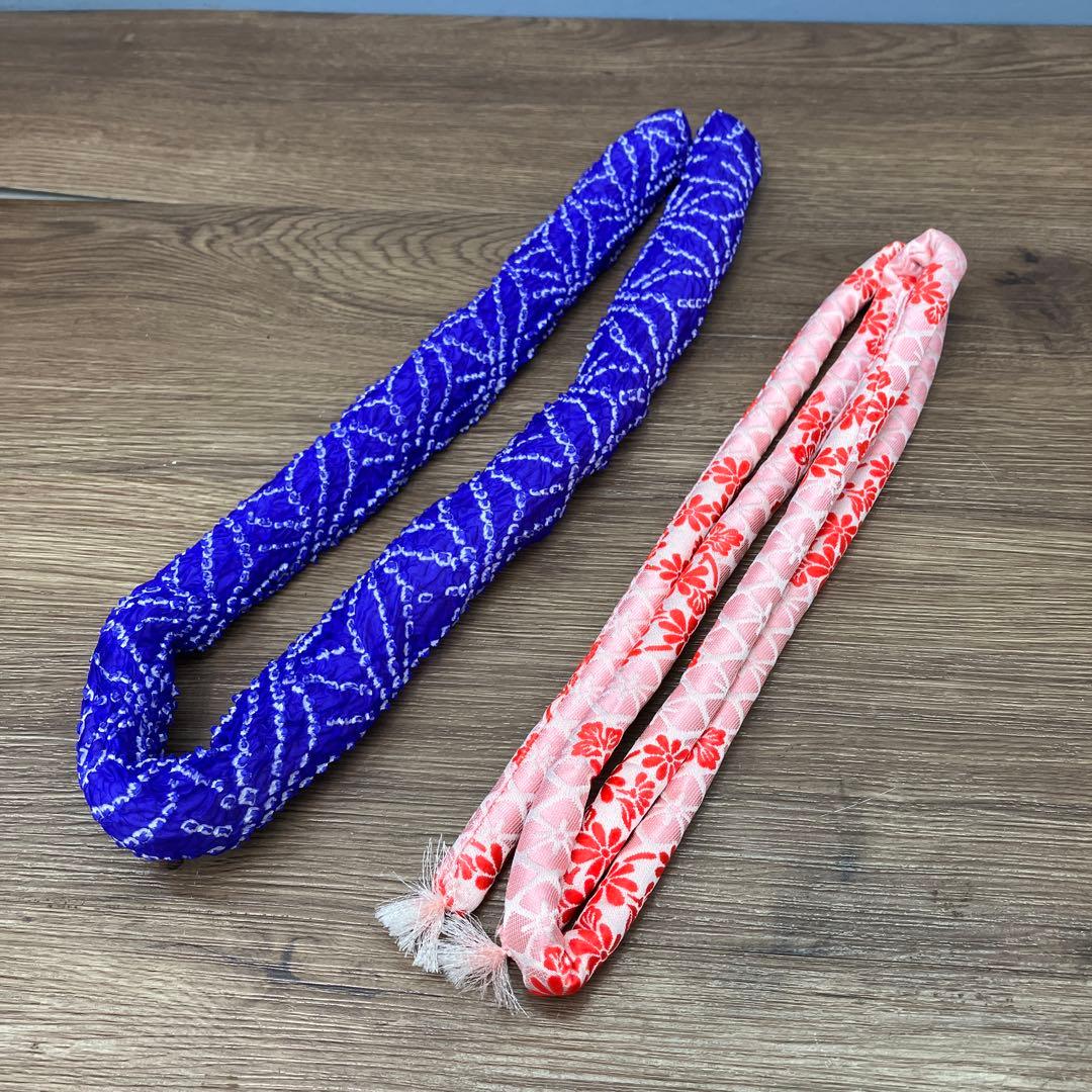 3F 七五三 7歳 和装小物セット 豪華8点 帯揚げ 志古貴 草履 バッグ