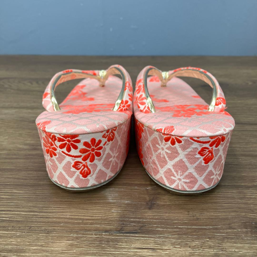 3F 七五三 7歳 和装小物セット 豪華8点 帯揚げ 志古貴 草履 バッグ