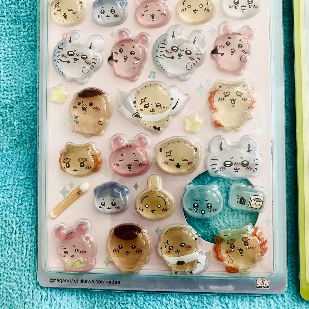 ちいかわボンボンドロップシール【中まで固いシールです】第二弾２枚セット