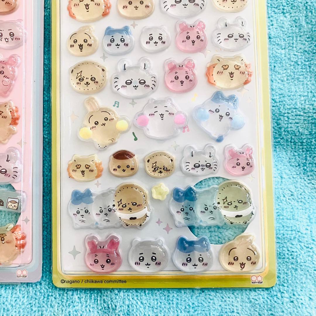 ちいかわボンボンドロップシール【中まで固いシールです】第二弾２枚セット