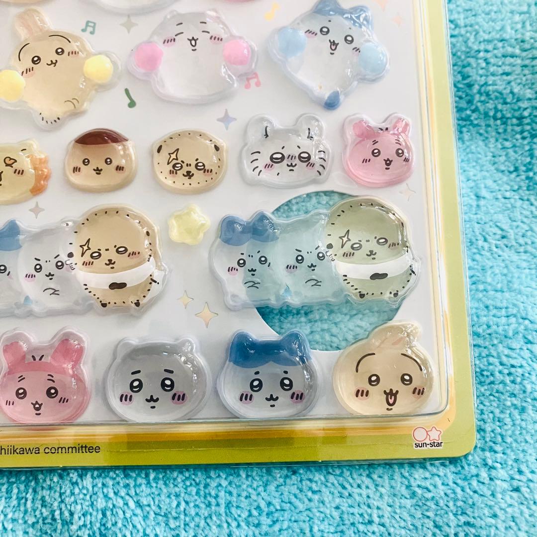 ちいかわボンボンドロップシール【中まで固いシールです】第二弾２枚セット