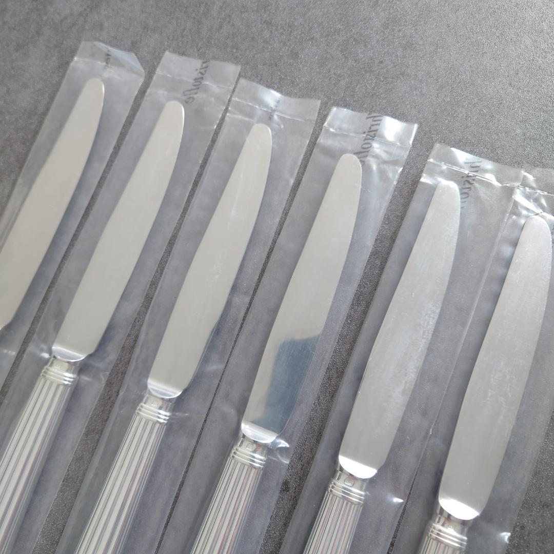 希少 クリストフル アリア 未開封 デザートナイフ 6点