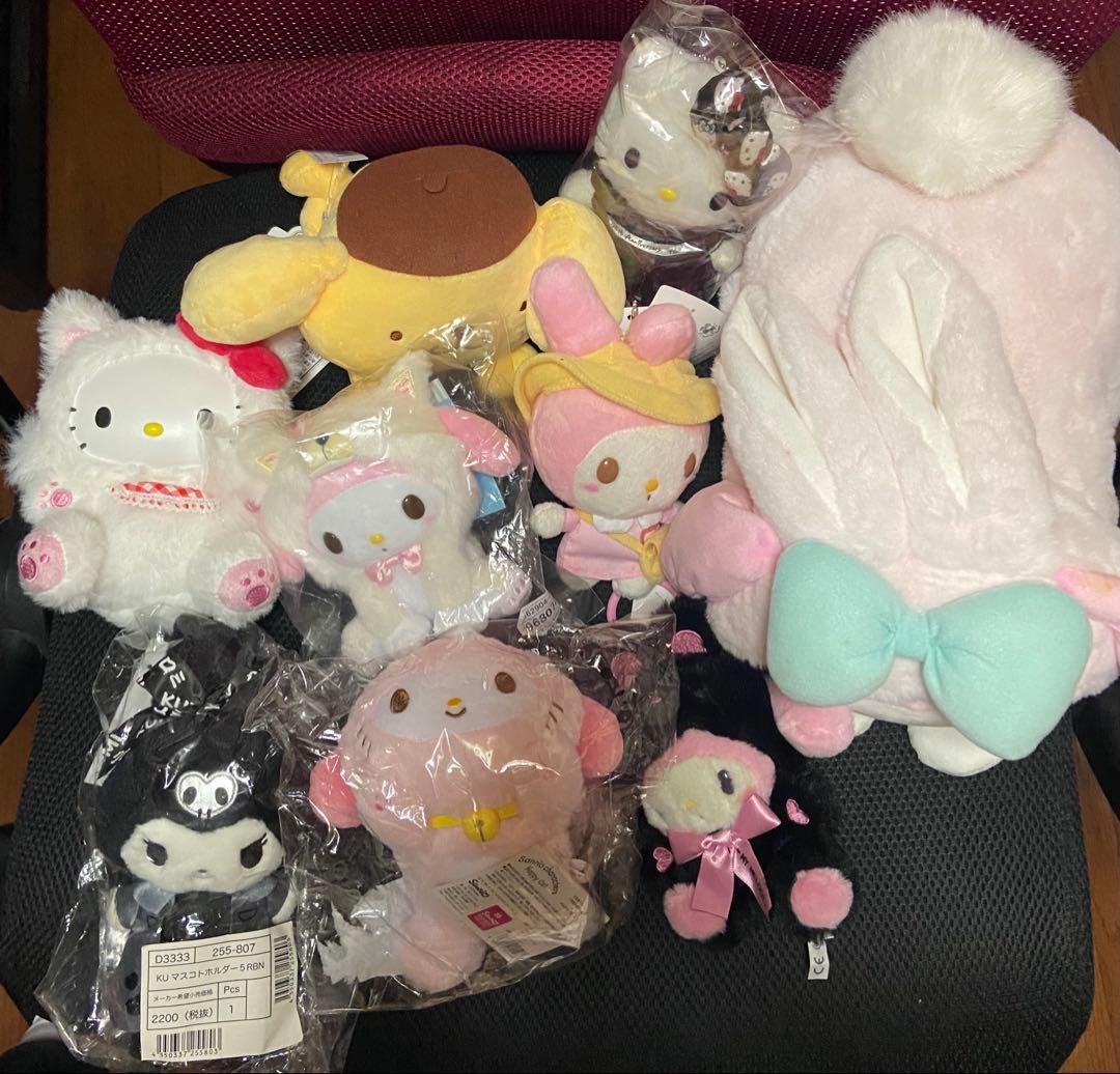 サンリオキャラクターぬいぐるみセット タグ付き