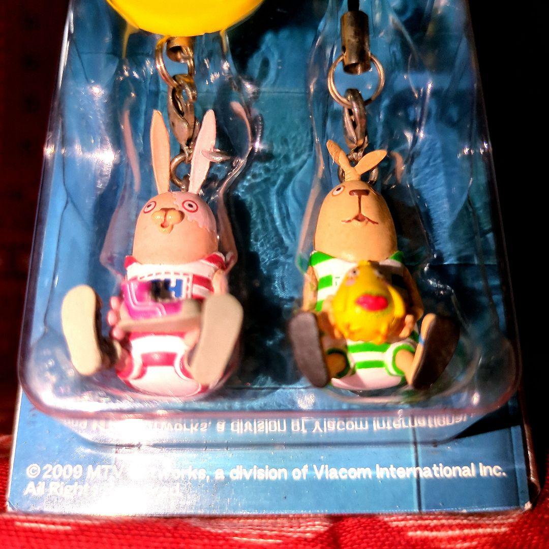 ウサビッチ ストラップ 2個セット MTVロゴ付き《ブリスター劣化》