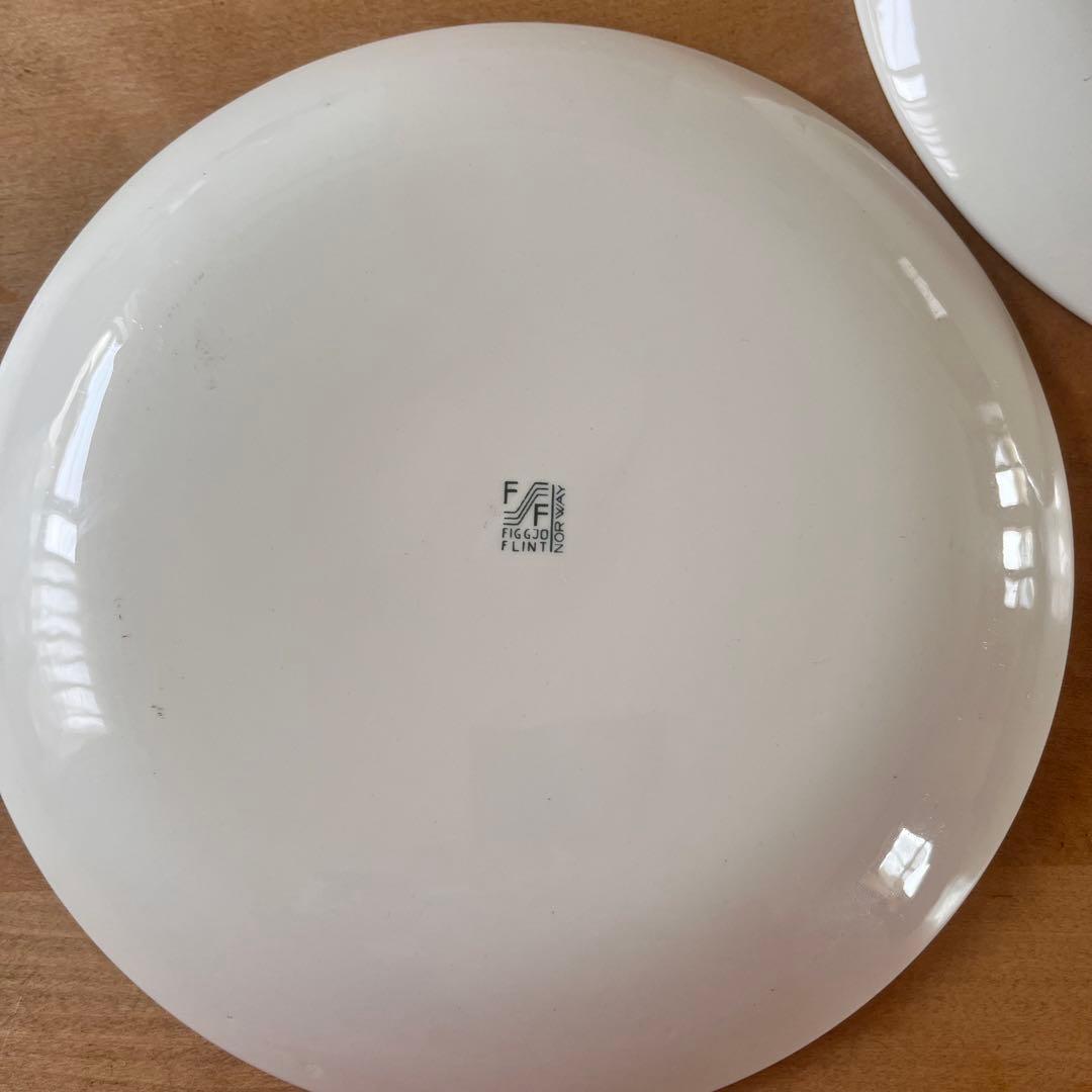 【Figgjo】フィッギオ Turi Blue fish 大プレート2枚