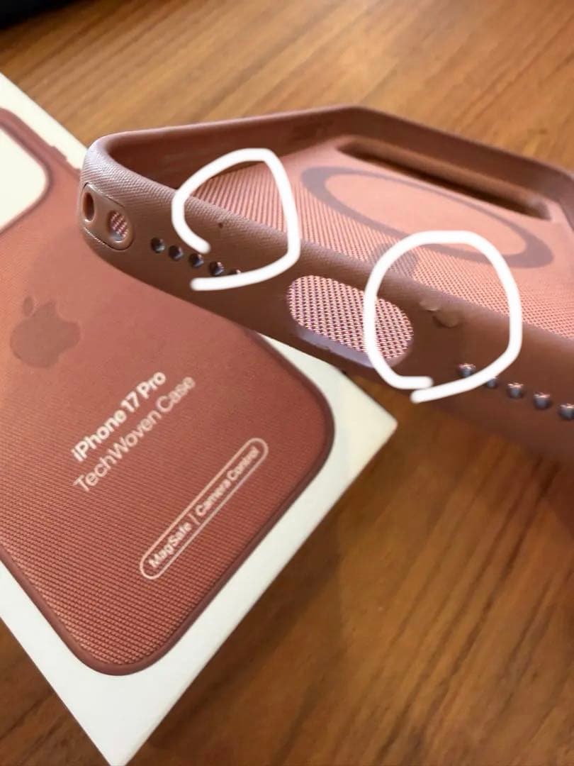 Apple MagSafe対応iPhone 17 Pro テックウーブンケース
