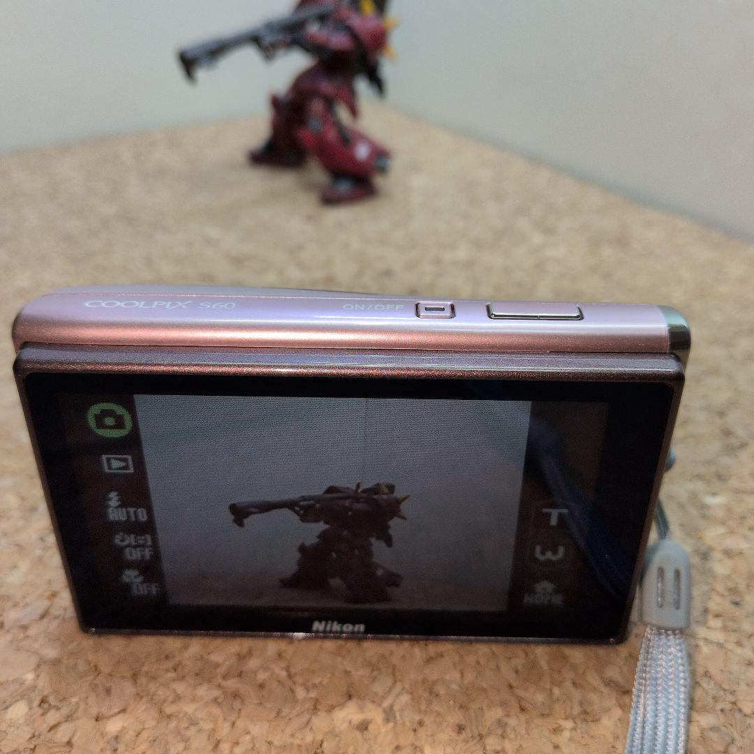 Nikon デジタルカメラ　COOLPIX S60 ピンク