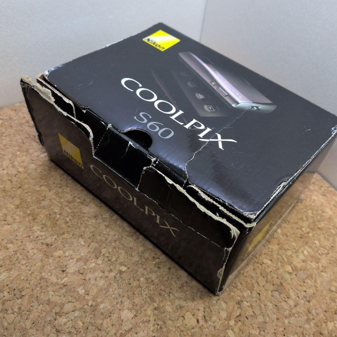 Nikon デジタルカメラ　COOLPIX S60 ピンク